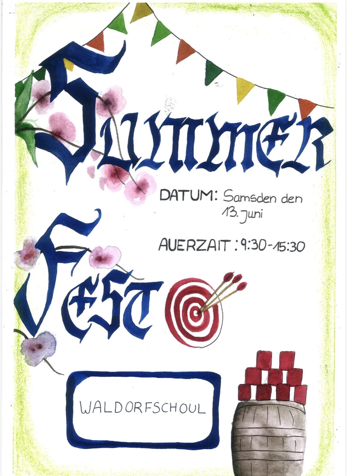 Spendenlauf poster web