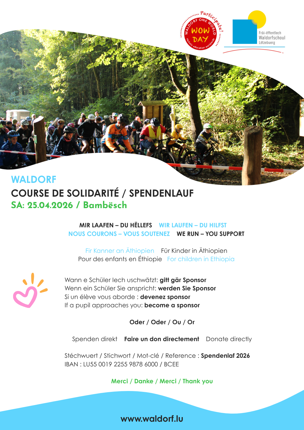 Spendenlauf poster web